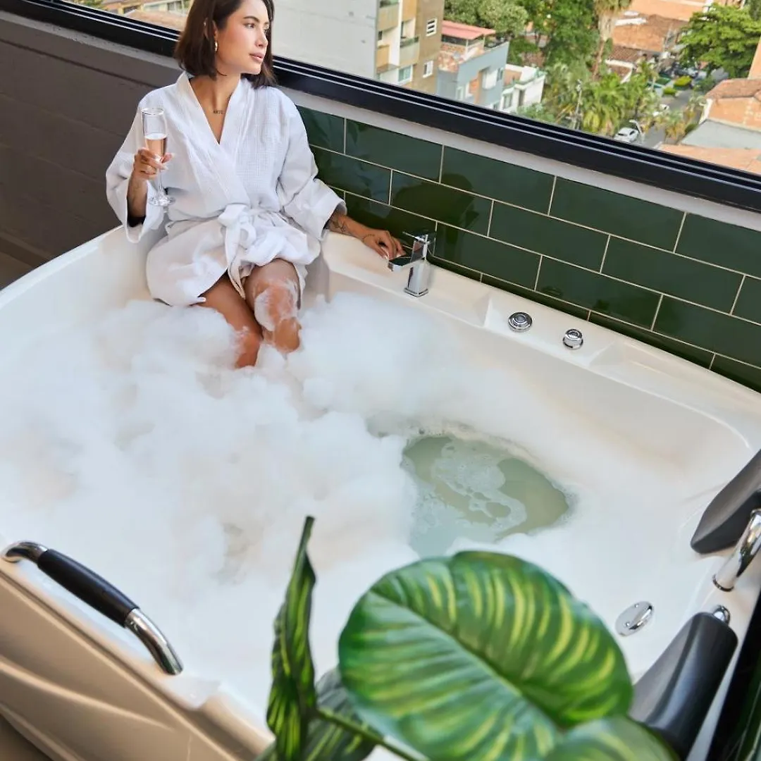 Apartmán Stadio Comfort Jacuzzi Rosa Negra Aparta-Suite Medellín